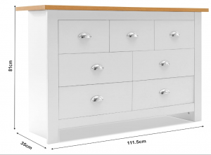 minimalist modern wooden smart 3+2 drawer chest bedroom MDF tabletop white grey color chest of drawer