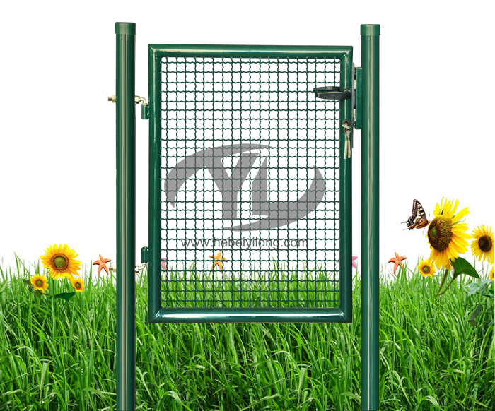 Top Suppliers Steel Decorative Plate Garden Gate - Standard single metal garden Gate – NEWEAST YILONG