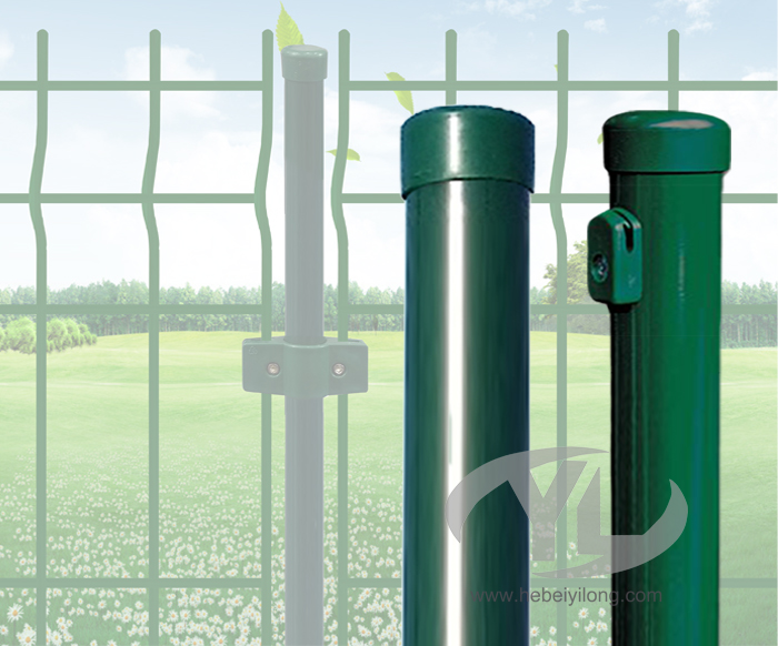 2022 China New Design Chain Link Fence Set With Post - Metal round post for fence and wiremesh – NEWEAST YILONG