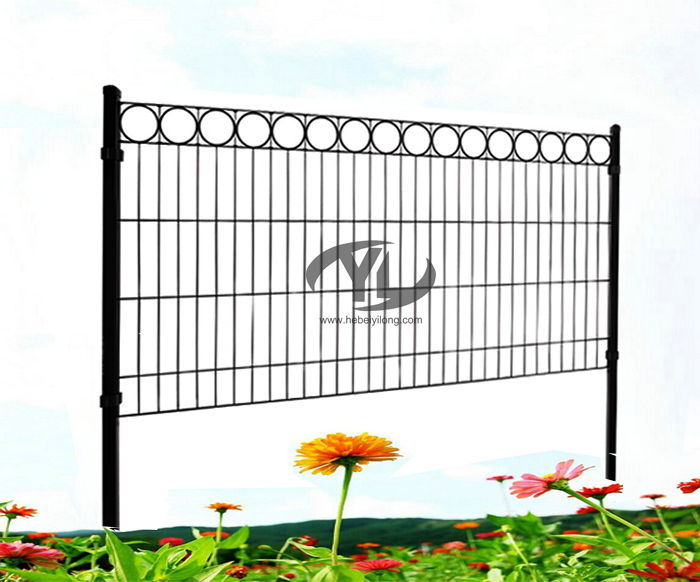 Decoration double wire panel fence