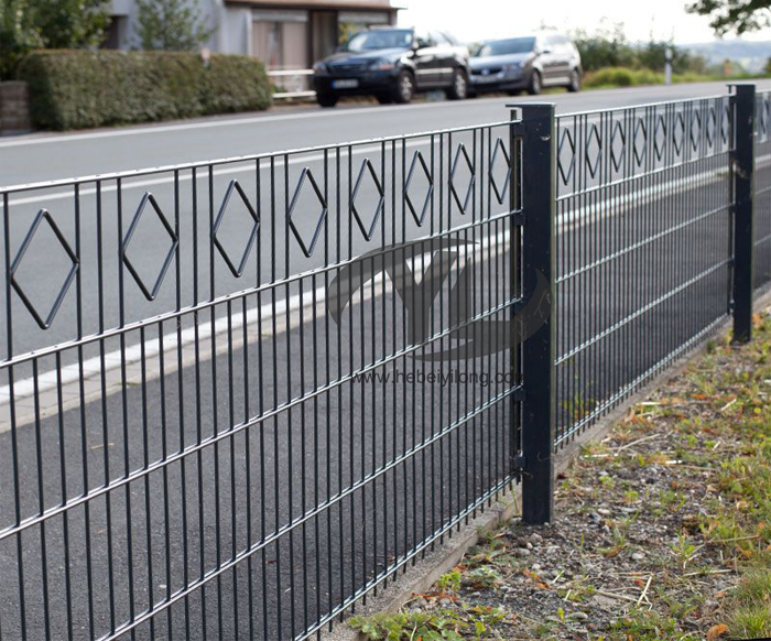 Decoration double wire panel fence