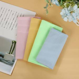 Well-designed Microfiber Transfer Printed Towel - microfiber cleaning cloth in solid color  – SUPER