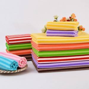 One of Hottest for Wine Cup Dishcloth - Microfiber stripe washcloth for kitchen  – SUPER