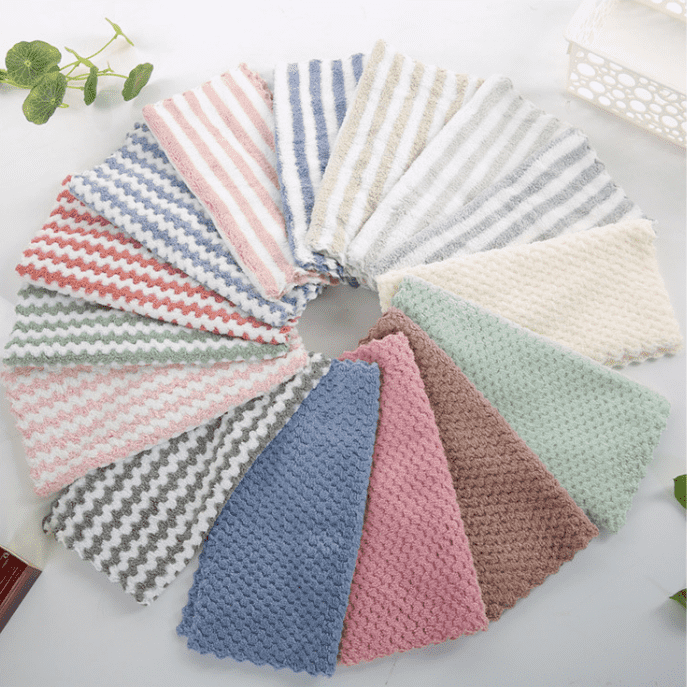Manufacturer of Microfiber Embossed Washcloth - Microfiber dish cloth with strong water absorption – SUPER