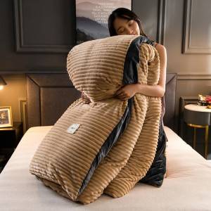 Bedding Sets Coral Fleece Duvet Cover Set with Pillowcases/Bedsheet Set/Home Textile/Bedding Set