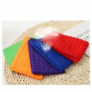 Factory source China 18X18″ Super Clean Car Glass Wash Microfiber Cleaning Cloths