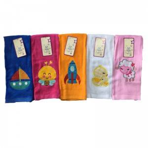 Embroidery Face Towels, 100 Cotton Custom Personalized Face Towel