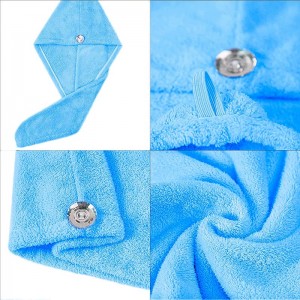 New Delivery for Weft Knitting Microfiber Towel Hair Towel Bath Towel
