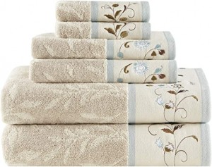100% cotton jacquard bath towel face towel