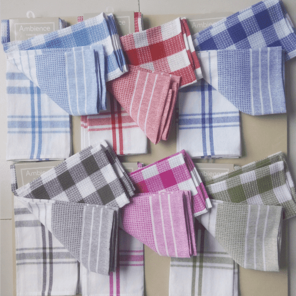Renewable Design for Sliver Coated Gloves - cotton yarn-dyed kitchen towel with 3pcs per set – SUPER