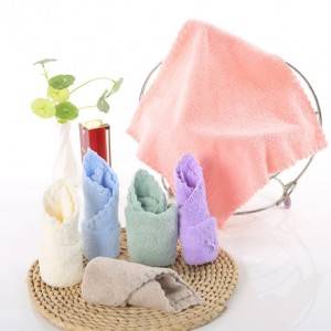 Soft microfiber  washcloth in solid color
