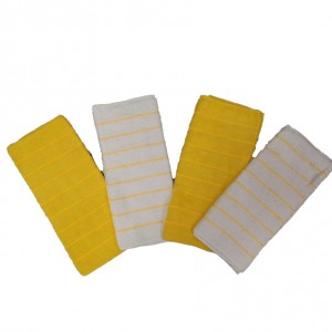 Price for Cotton stripe kitchen Towel with 4pcs per set