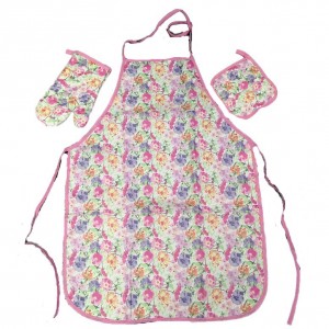 Love cooking polyester apron sets