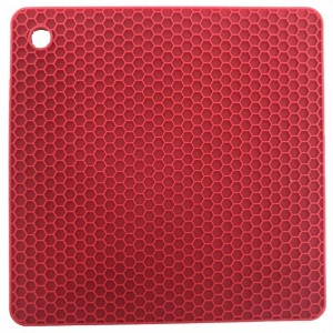 Square shape place mat in solid color