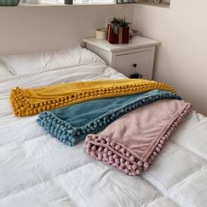Manufactur standard China  Flannel Blanket Fleece Blanket