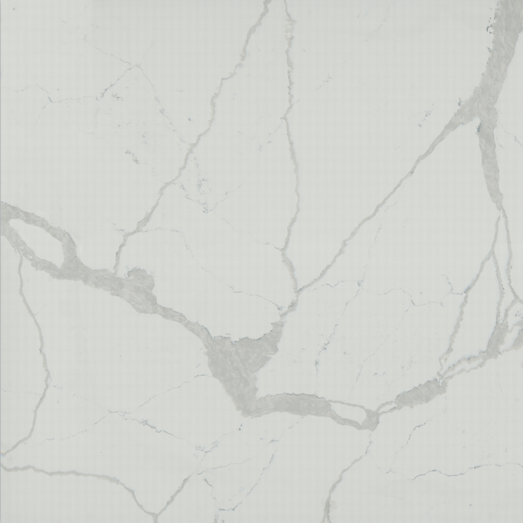 High definition Calacatta Grey Quartz Stone Slabs - Most Popular Chinese Calacatta Slabs White Quartz Stone Countertop1027 – Granjoy