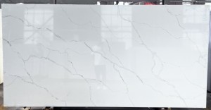Horizon Quartz Stone – Calacatta Quartz Stone Slab 6065