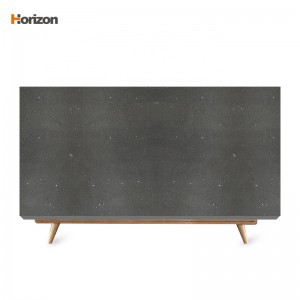 Traditional grey Quartz stone grain slab polished surface with size 3200*1600MM model AB09