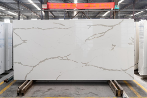Quartz White Surface Vanity Tops China Factory Artificial Stone 1011