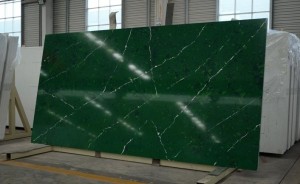 Green Calacatta Artificial Stone Classic Calacatta Marble-Touch 6737M