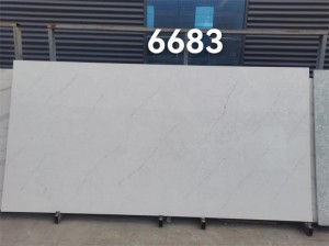 Best Selling Engineered Quartz Stone Popular Kitchen Surfaces 6683