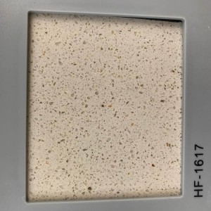 Factory source Artificial Quartz Stone Slabs - OEM Polished or customized factory direct sale quartz stone HF-1617 – Granjoy