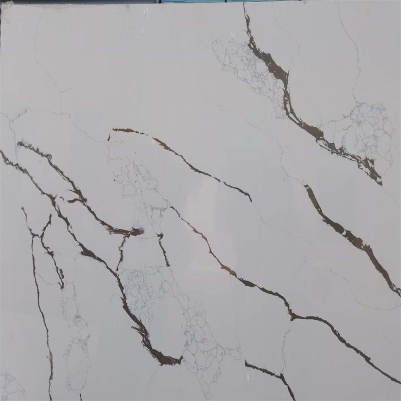 2021 Good Quality Man Made Calacatta White Quartz Slabs - China manufacture calacatta quartz stone with 2CMM/3CM and size3200*1600MM model 6-Y003 – Granjoy