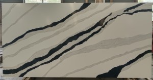 Horizon Quartz Stone – Calacatta Quartz Stone Slab PANDA WHITE