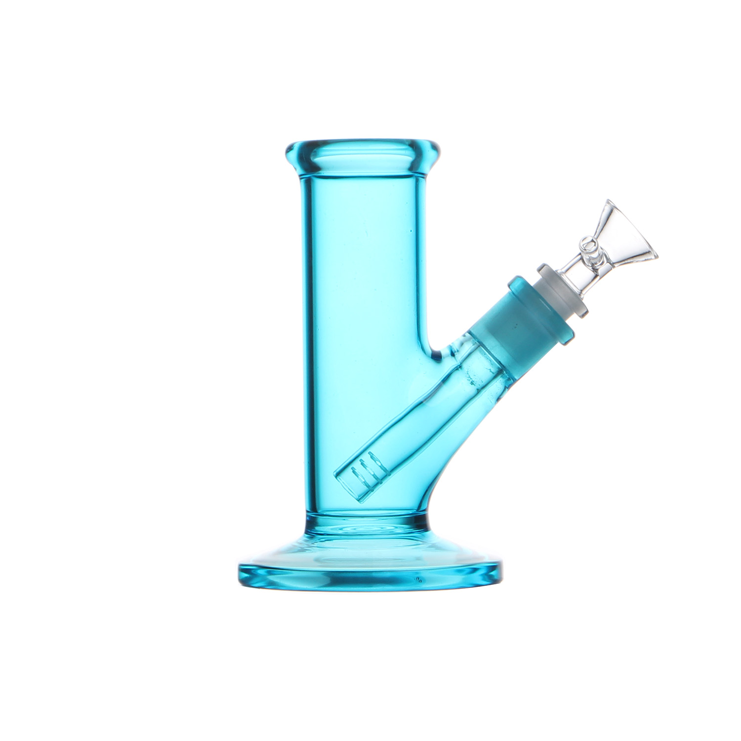 Colorful Straight Glass Bong Glass Water Pipe – Random Colors Available