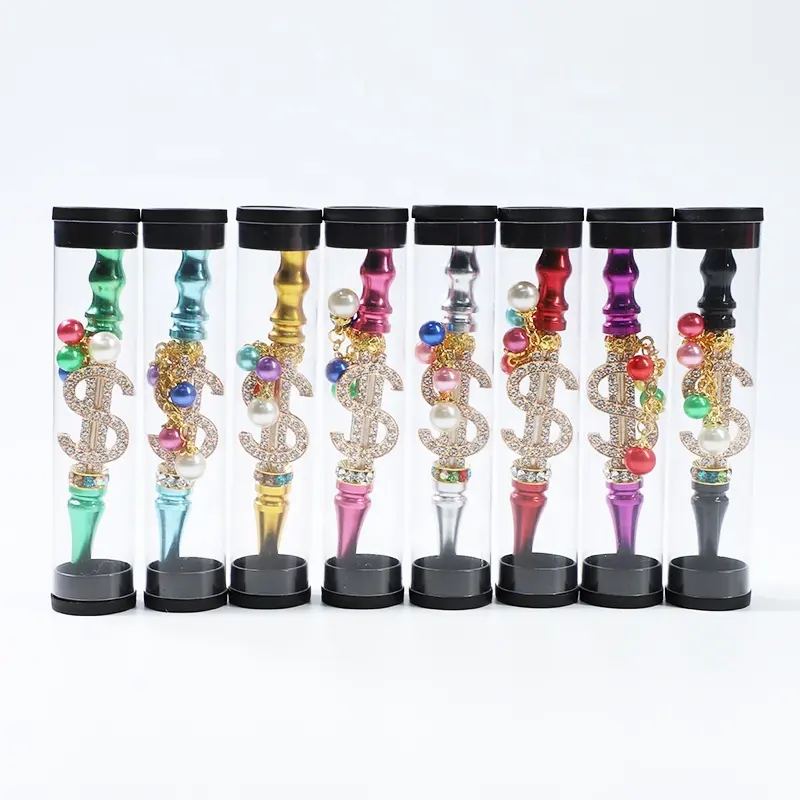 DIY women protect nails hookah mouth tips smoking accessories bling holder (1)