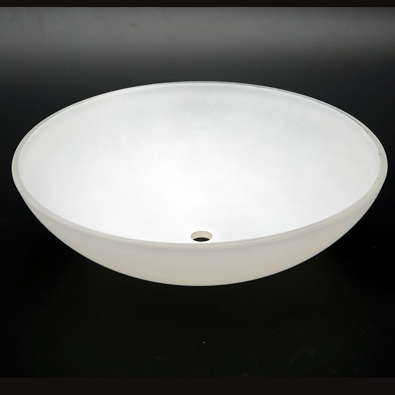 Frosted Large White Glass Lampshade: Stylish and Elegant Lighting Option