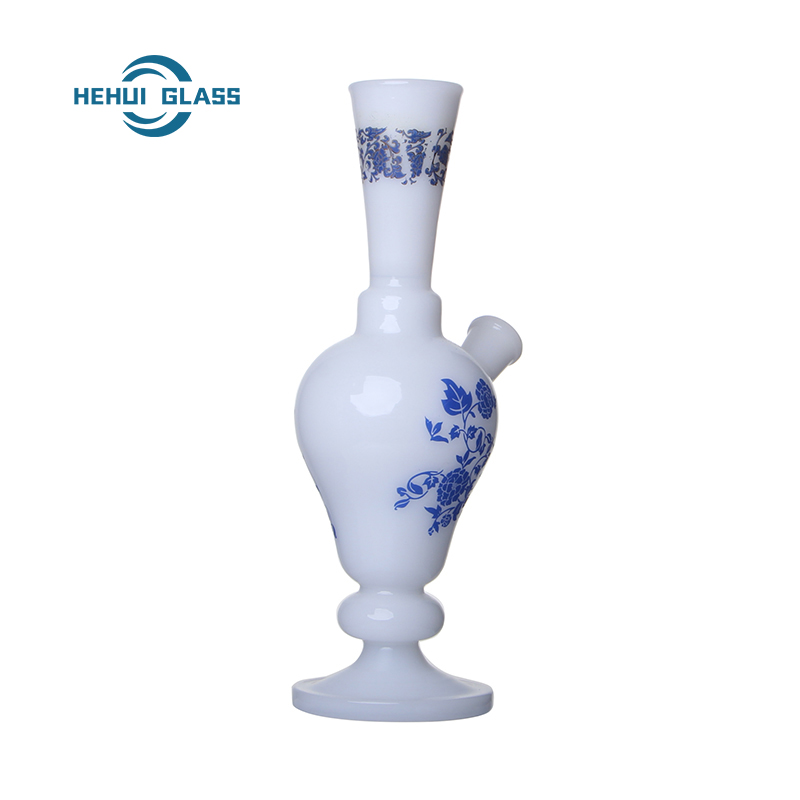 blue and white porcelain glass bong 4