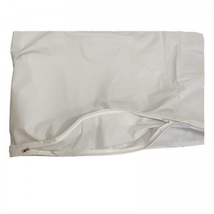 White  Cadaver Bag with Perimeter Zipper 36×90 Inchs