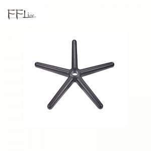 Hot sale Factory Display Solutions For Retail Stores - Nylon Charcoal Based Furniture Swivel Chair Legs – Heli