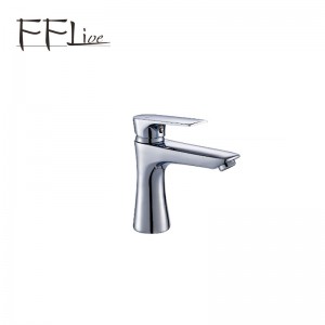 Brass One-Handed Bathroom Faucet