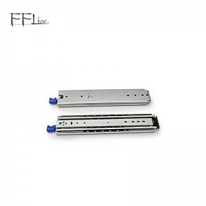 227kg Laoding Rate Full Extension Ball Bearing Heavy Duty (closed) Lock in/out Drawer Slides