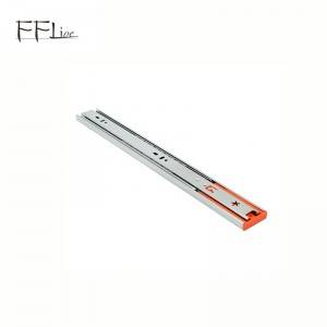 45mm Furniture Hardware Cabinet Telescopic Channel Soft Close Ball Bearing Drawer Slide