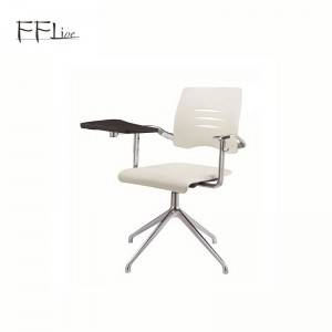 Modern White Office Furniture Legs Accessories Aluminum Feet X Table Base Metal Fitting Office Sofa Leg Polished Chrome Chair Parts