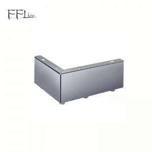 Custom L-Shaped Decorative Furniture Steel Sofa Legs
