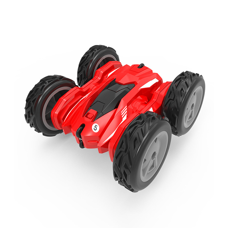 Helicute H833-2.4G RC Stunt car, double-side stunt tumbling car with cool 360°rotation and auto demo function!
