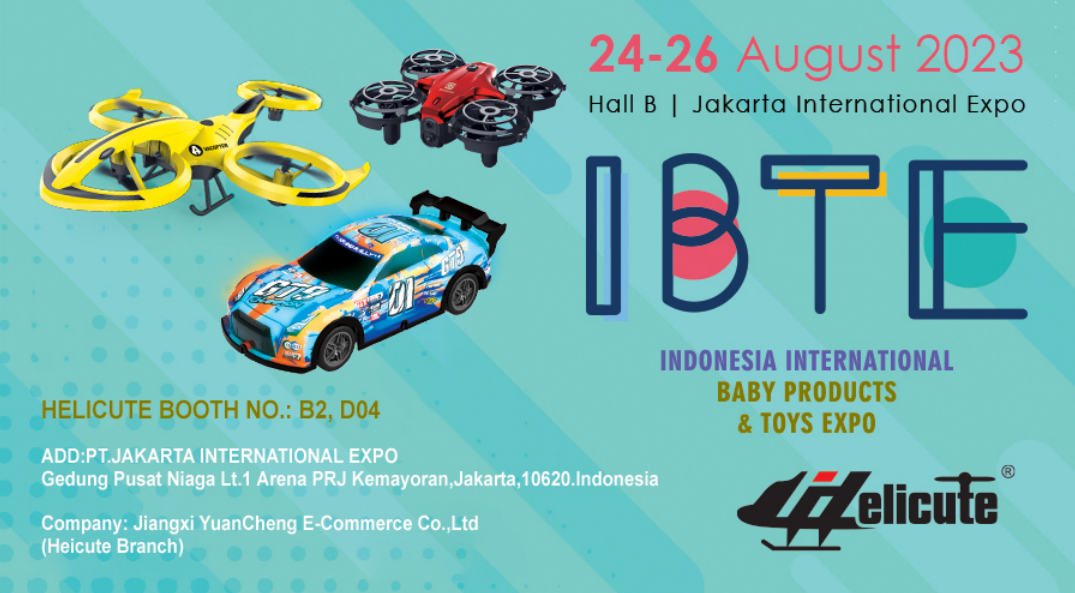 Ang paglupad sa dili madugay motambong sa IBTE Indonesia Toys and Baby Products Show 2023