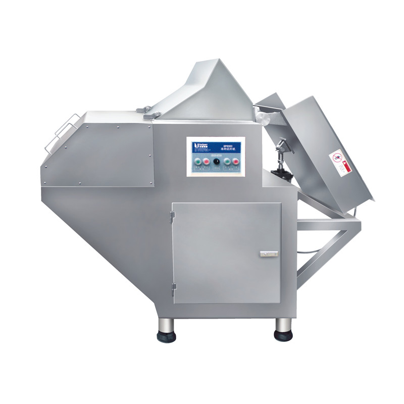 High Efficient Frozen Meat Flaker Machine QK/P-600C For Meat Food Factory