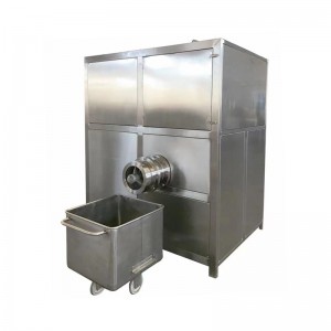 Frozen meat block crushing & grinding machine for meat food