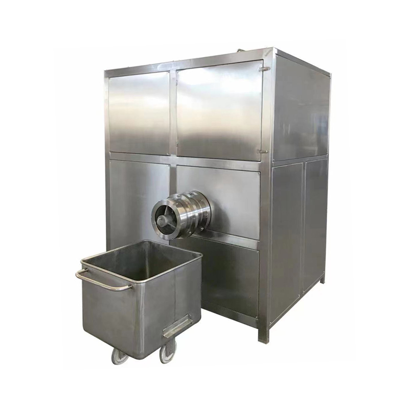 Frozen meat block cushing & grinding machine for meat food