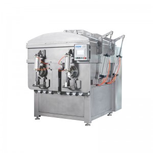 Industrial Vacuum Meat Mixers 2500 L For Meat Food Factory