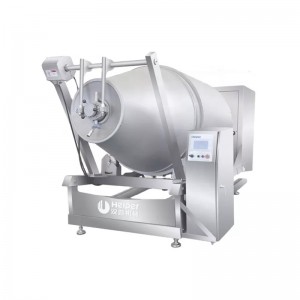 Horizontal Tilting Vacuum Tumbler Marinator Machine 1700 L For Poulty Meat
