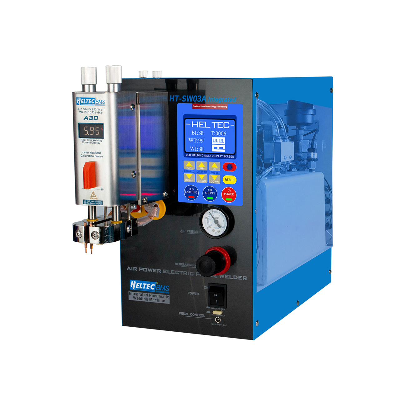 Pneumatic Spot Welding Machine with Built-in Air Compressor Featured Image