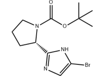 (S)-Tert-Butyl 2-(5-bromo-1H-imidazol-2-yl)pyrrolidine-1-carboxylate Featured Image