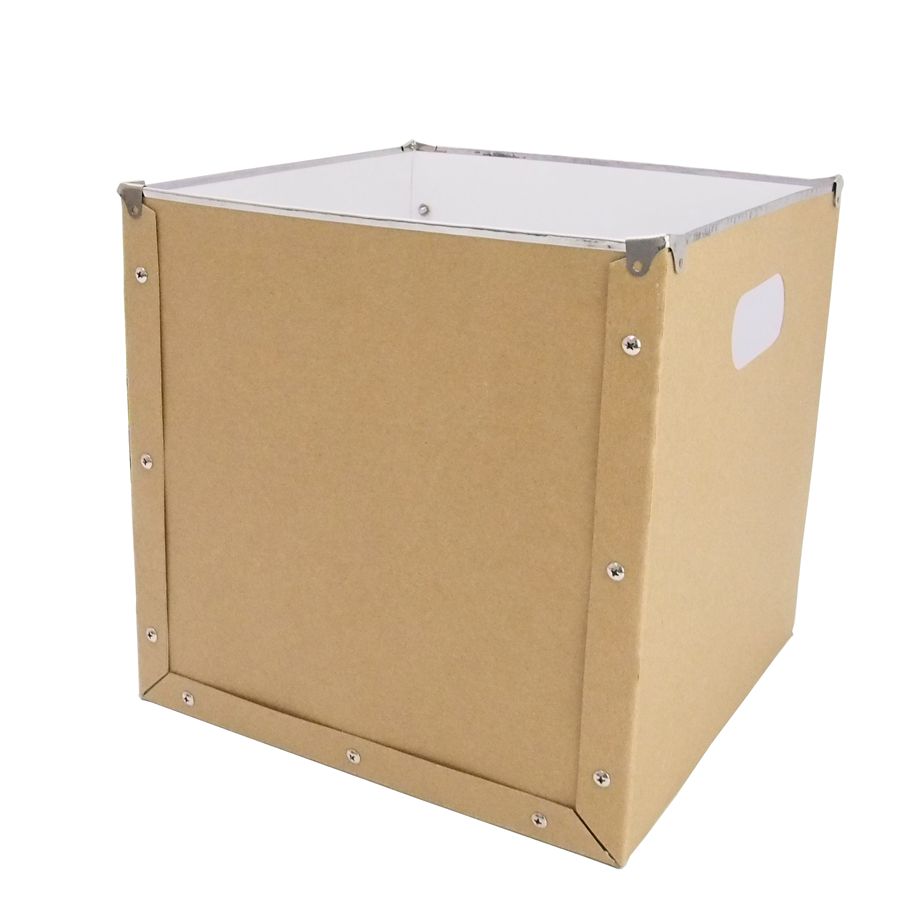 Factory Wholesale Customized Kraft Folding Paper Boxes Student Dormitory File Container Boxes For Storage