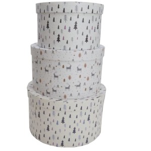 China Simple Style Round Shaped Packaging Gift ...